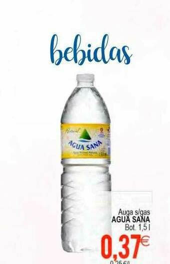 Plenus Supermercados Agua S Gas Agua Sana oferta