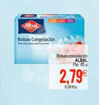 Plenus Supermercados Bolsas Conxelación Albal oferta