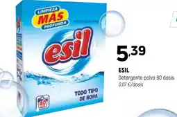 Coviran ESIL Detergente polvo 80 dosis oferta