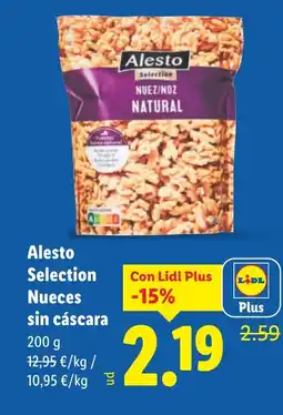 Lidl ALESTO Selection Nueces sin cáscara oferta