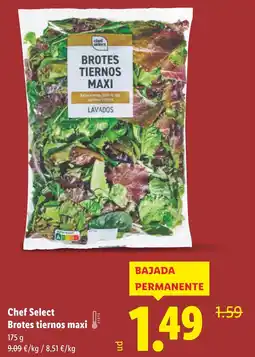 Lidl Chef Select Brotes tiernos maxi oferta