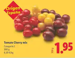 Lidl Tomate Cherry mix oferta