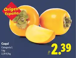 Lidl Caqui oferta