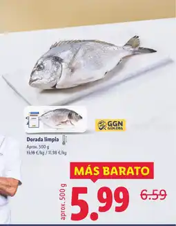 Lidl Dorada limpia oferta