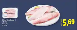 Lidl Filetes de gallineta nórdica oferta