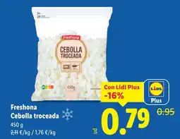 Lidl FRESHONA Cebolla troceada oferta
