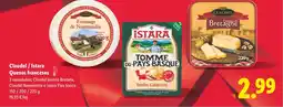Lidl CLAUDEL/ISTARA Quesos franceses oferta