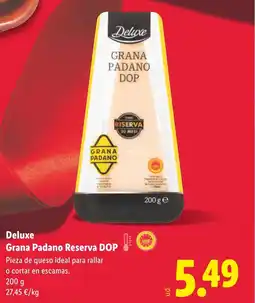 Lidl DELUXE Grana Padano Reserva DOP oferta