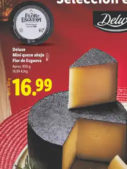 Lidl DELUXE Mini queso añejo oferta