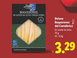 Lidl DELUXE Boquerones del Cantábrico oferta