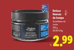 Lidl DELUXE Huevas de lumpo oferta