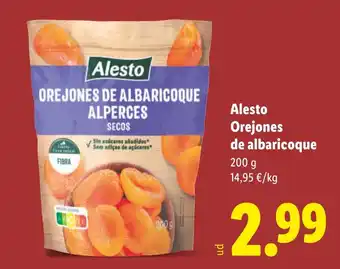 ALESTO Orejones de albaricoque