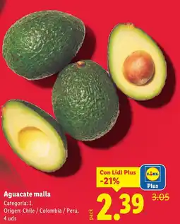 Lidl Aguacate malla oferta