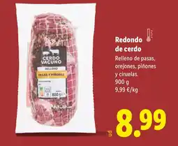 Lidl Redondo de cerdo oferta