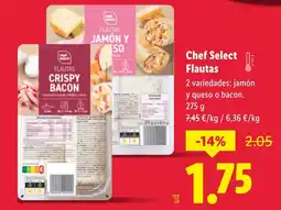 Lidl Chef Select Flautas oferta
