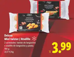 Lidl DELUXE Mini twister / Atadillo oferta