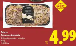 Lidl DELUXE Pan dulce trenzado oferta