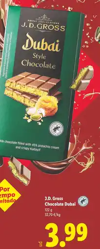 Lidl J.D. GROSS Chocolate Dubai oferta