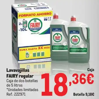FAIRY Lavavajillas regular
