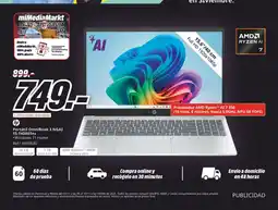 MediaMarkt HP Portátil OmniBook 3 NGAI 15-fn0001ns oferta