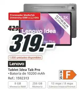 MediaMarkt LENOVO Tablet Idea Tab Pro oferta