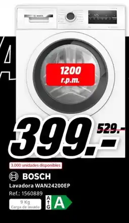 MediaMarkt BOSCH Lavadora WAN24200EP oferta
