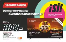 MediaMarkt SONY OLED 55" 4K BRAVIA 8A oferta
