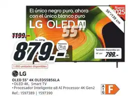 MediaMarkt LG OLED 55" 4K OLED55B56LA oferta