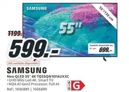 MediaMarkt SAMSUNG Neo QLED 55" 4K TQ55QN1EFAUXXC oferta