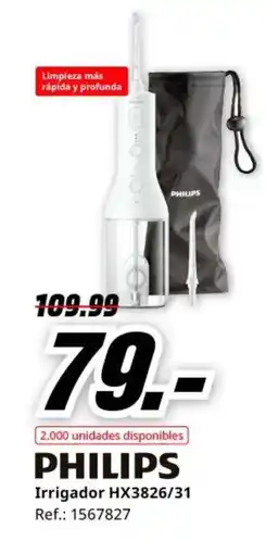 MediaMarkt PHILIPS Irrigador HX3826/31 oferta