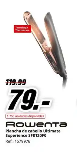 MediaMarkt ROWENTA Plancha de cabello Ultimate Experience SF8120F0 oferta