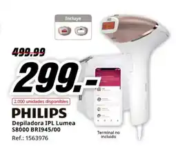MediaMarkt PHILIPS Depiladora IPL Lumea S8000 BRI945/00 oferta