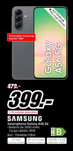 MediaMarkt SAMSUNG Smartphone Galaxy A56 5G oferta