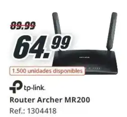 MediaMarkt TP-LINK Router Archer MR200 oferta