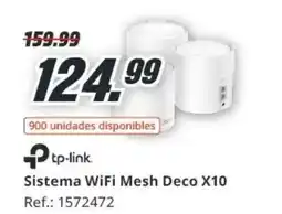 MediaMarkt TP-LINK Sistema WiFi Mesh Deco X10 oferta
