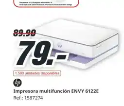 MediaMarkt HP Impresora multifunción ENVY 6122E oferta