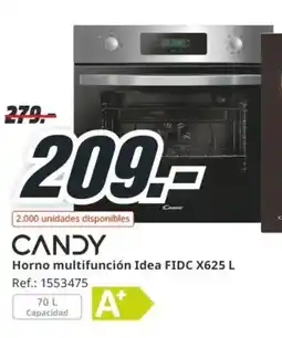MediaMarkt CANDY Horno multifunción Idea FIDC X625 L oferta