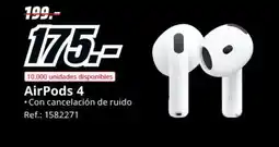 MediaMarkt AirPods 4 oferta
