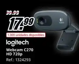 MediaMarkt LOGITECH Webcam C270 HD 720p oferta