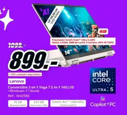 MediaMarkt LENOVO Convertible 2 en 1 Yoga 7 2-in-1 14ILL10 oferta