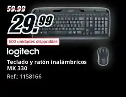 MediaMarkt LOGITECH Teclado y ratón inalámbricos MK 330 oferta
