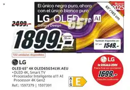 MediaMarkt LG OLED 65" 4K OLED65G54LW.AEU oferta