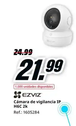 MediaMarkt EZVIZ Cámara de vigilancia IP H6C 2k oferta