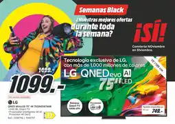 MediaMarkt LG QNED MiniLED 75" 4K 75QNED87A6B oferta