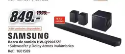 MediaMarkt SAMSUNG Barra de sonido HW-Q990F/ZF oferta