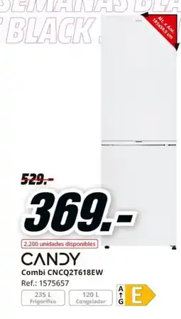 MediaMarkt CANDY Combi CNCQ2T618EW oferta