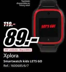 MediaMarkt XPLORA Smartwatch kids LETS GO oferta
