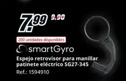 MediaMarkt SMARTGYRO Espejo retrovisor para manillar patinete eléctrico SG27-345 oferta