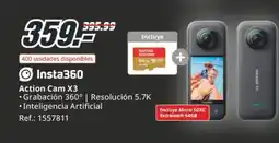 MediaMarkt INSTA 360 Action Cam X3 oferta