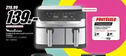 MediaMarkt MOULINEX Freidora de aire Dual Fry & Grill EZ905D oferta
